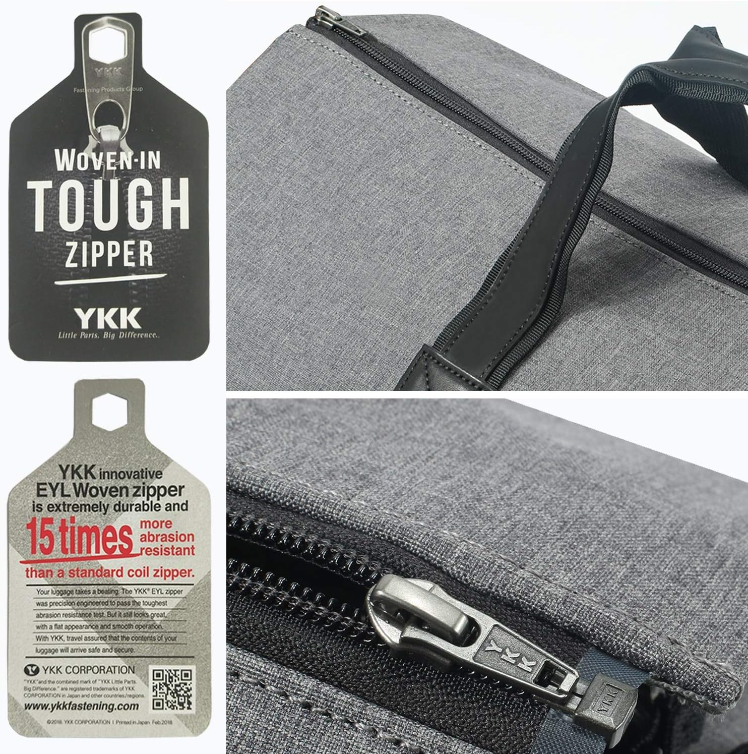 Carry Ons Duffle Travel luggage bags for Men -GREY 55L