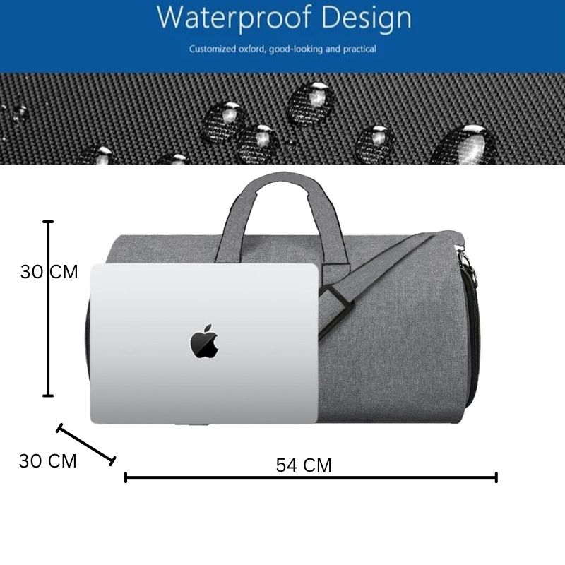 Carry Ons Duffle Travel luggage bags for Men -GREY 55L