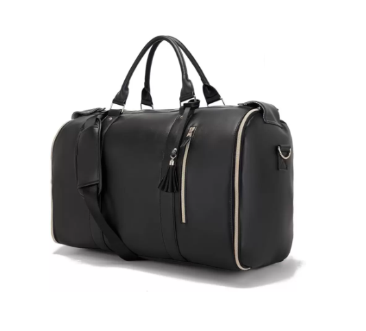 Convertible Luggage Duffle Travel Bag For Men - Black - 45L