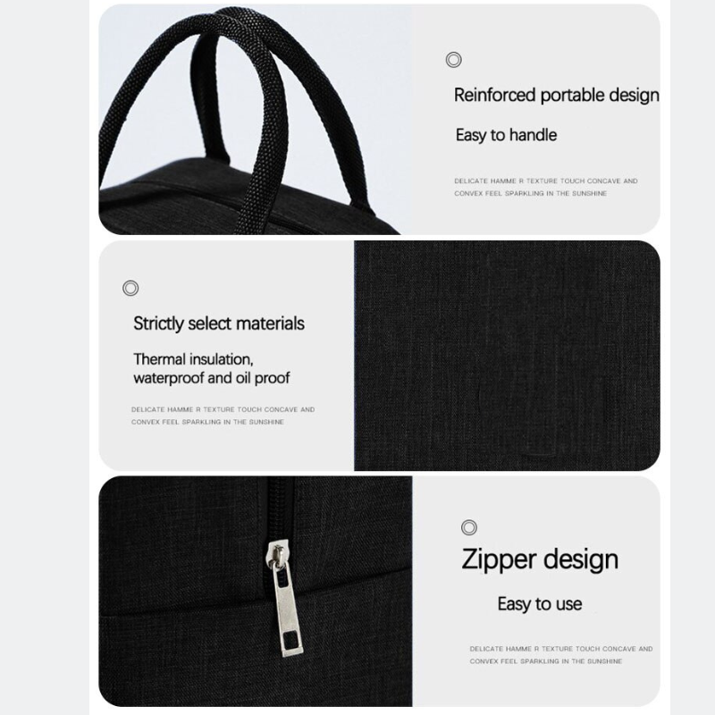 Lunch box Bag Black 