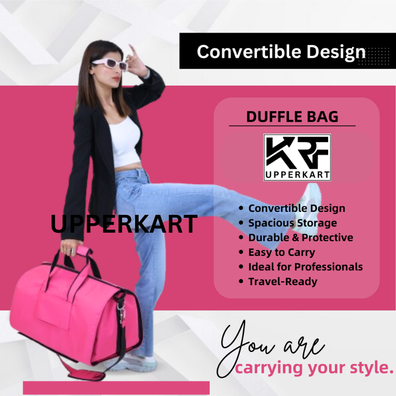 Suitcase trolley duffle garment bags Men Women (Unisex) - pink -45 ltr