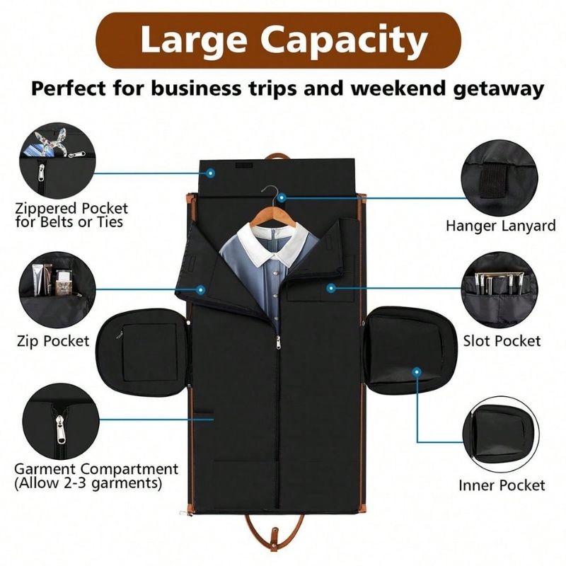 UPPERKART Convertible Garment Duffle Bag -45L
